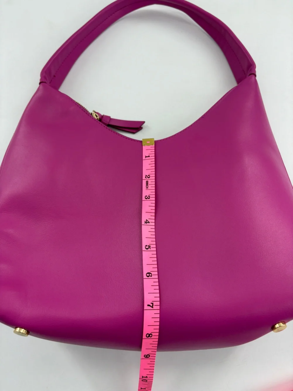 Hansonne Hobo In Fuchsia - Picture 7 of 8